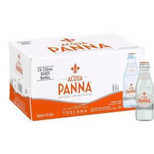 Acqua Panna Natural Mineral Water Glass Bottle 24x250ml