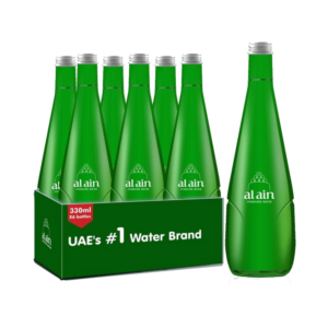 Al Ain Sparkling Water Glass 330ml