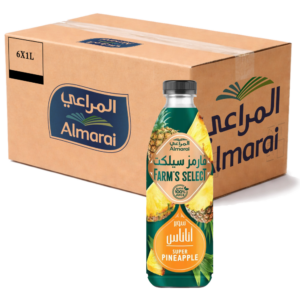 المراعي فارمز سيليكت عصير أناناس فائق 1 Litre