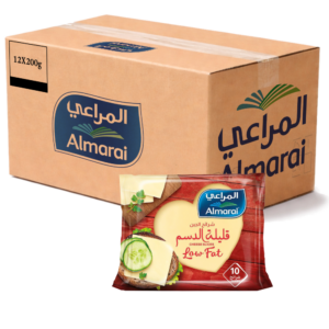 Almarai Low Fat Cheese Slices 200g
