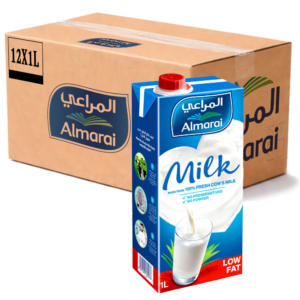 المراعي حليب طويل الأمد قليل الدسم 1 Litre