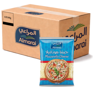 Almarai Mozzarella Shredded Cheese Lite 180g