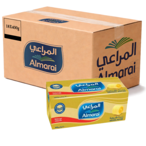 المراعي زبدة طبيعية غير مملحة 400g