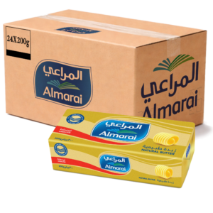 المراعي زبدة طبيعية غير مملحة 200g