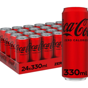 كوكا كولا علبة بدون سكر 330ml