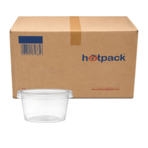 Hotpack PP Clear Portion Cup 2oz