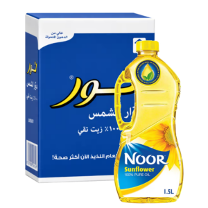 زيت دوار الشمس نور 1.5 لتر