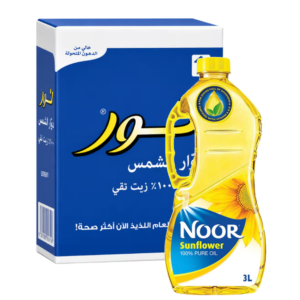 زيت دوار الشمس نور 3 لتر