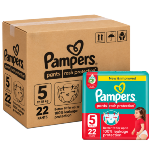 Pampers Rash Protection Pants Diapers Size 5