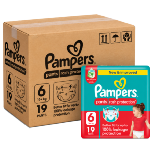 Pampers Rash Protection Pants Diapers Size 6